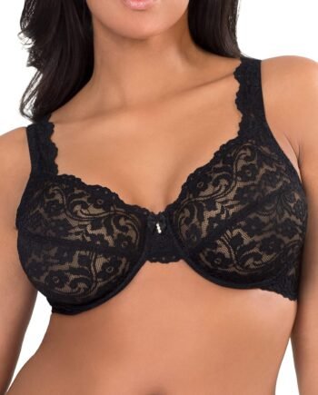Women's Signature Lace Unlined Underwire Bra with Added Support