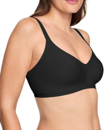 Women's  Underarm-smoothing With Seamless Stretch Wireless Lightly Lined Comfort Bra