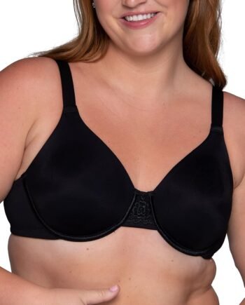 Women's  Back Smoothing Minimizer Bra, Minimizes Bust Line up to 1.5", Non Padded Cups up to H