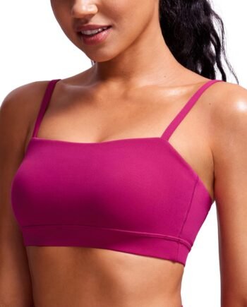 Sports Bra (Light Support, Square Neck Design)